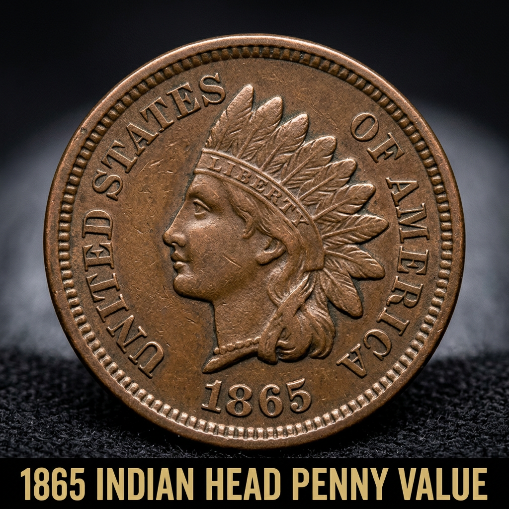 1865 Indian Head Penny Value What Is It Worth and Should You Hold On To It
