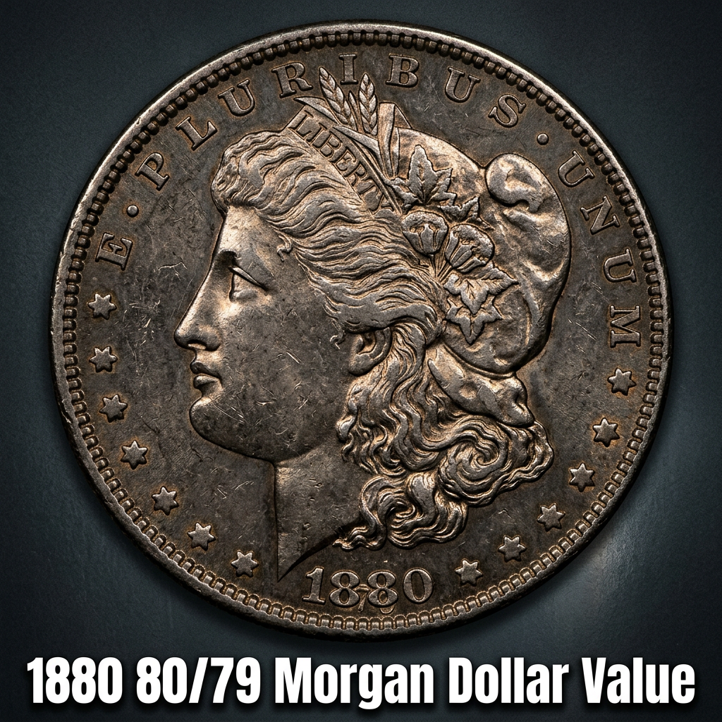 1880 80/79 Morgan Dollar Value What Is It Really Worth