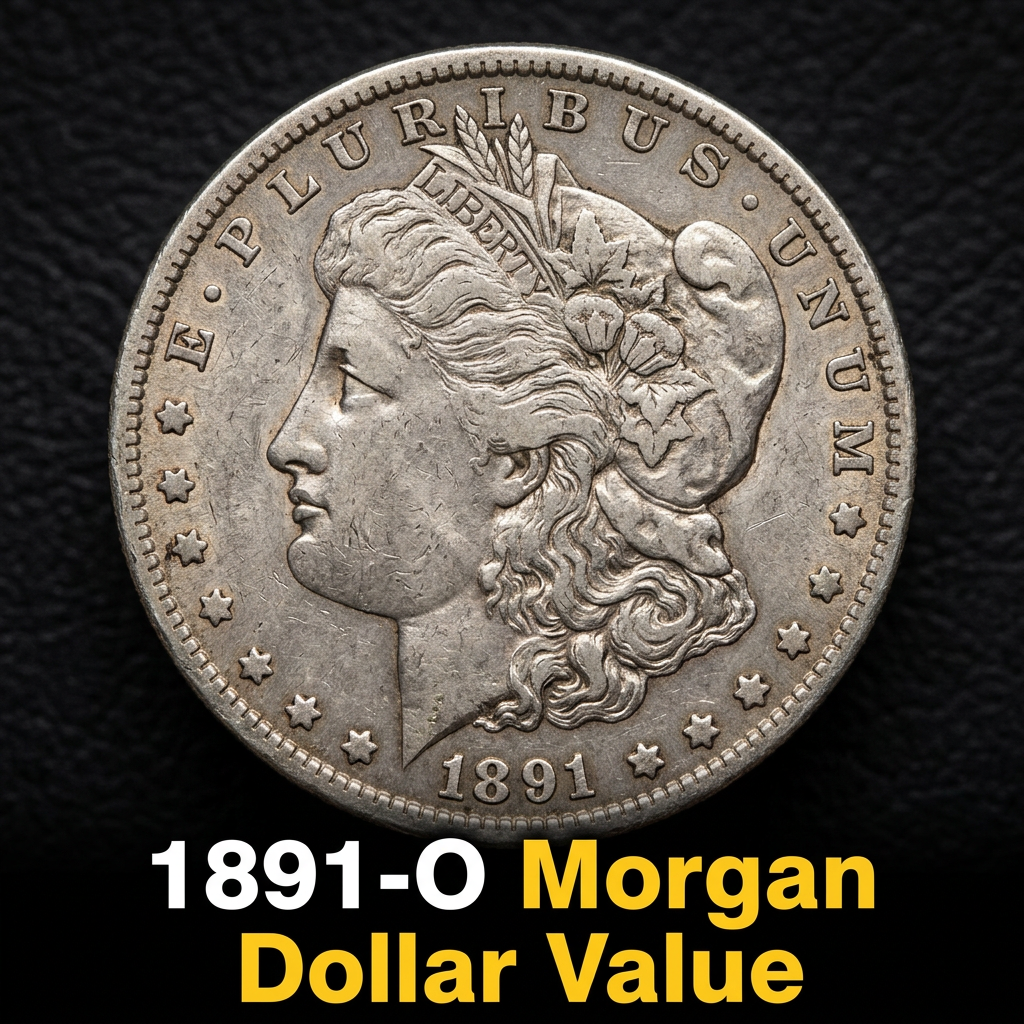 1891-O Morgan Dollar Value and What It Could Be Worth Today