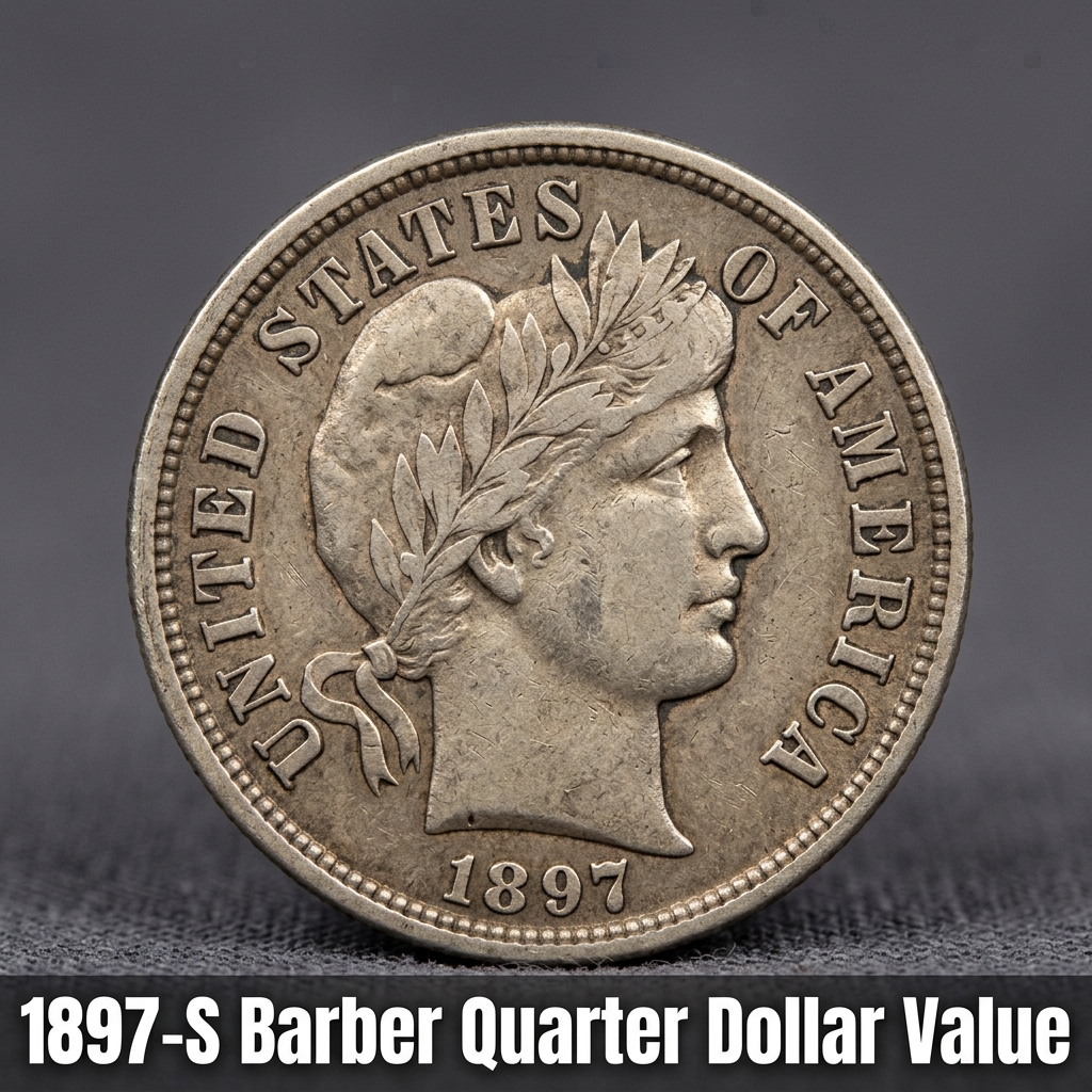 1897-S Barber Quarter Dollar Value What Collectors and Finders Need to Know