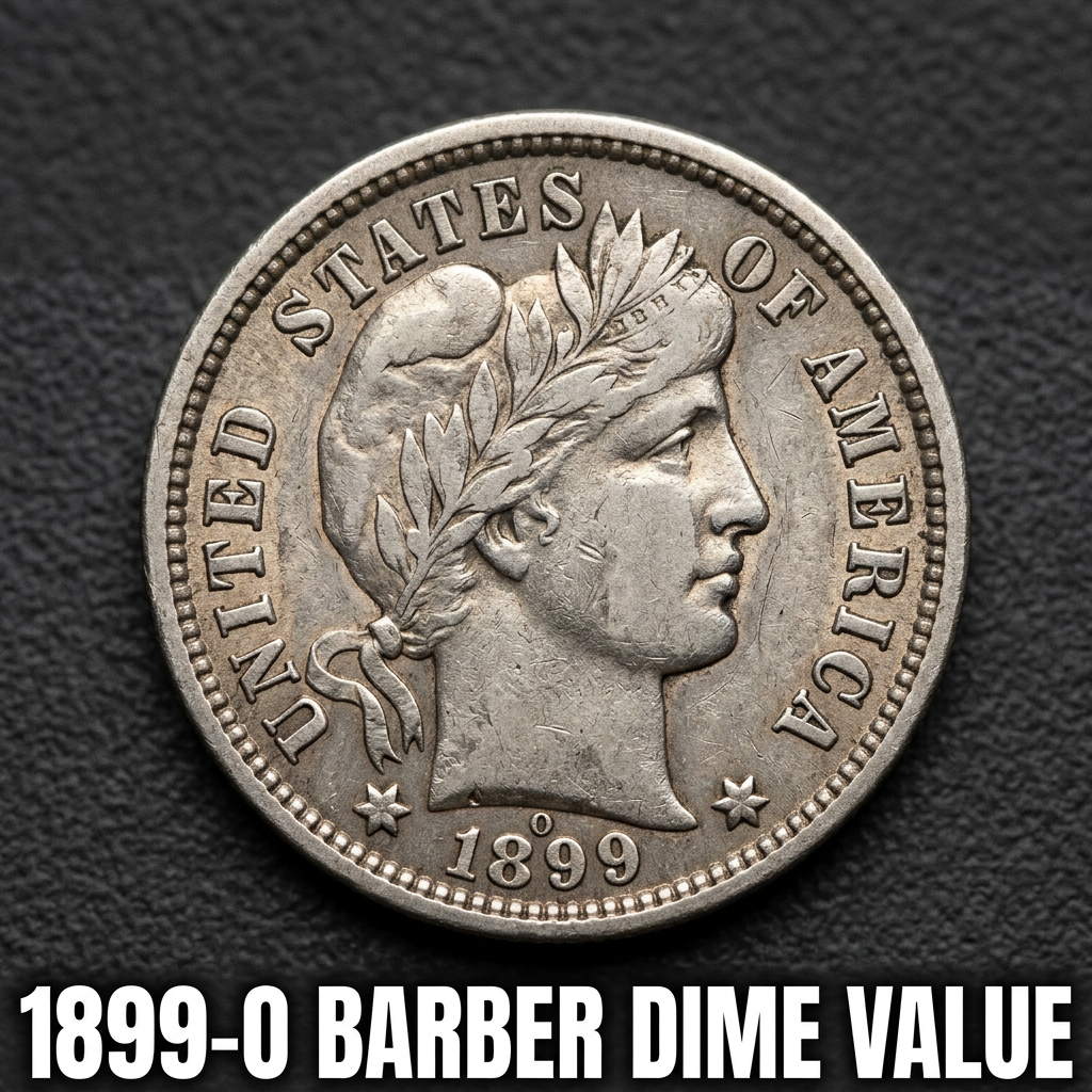 1899-O Barber Dime Value What This New Orleans Mint Coin Is Worth Today