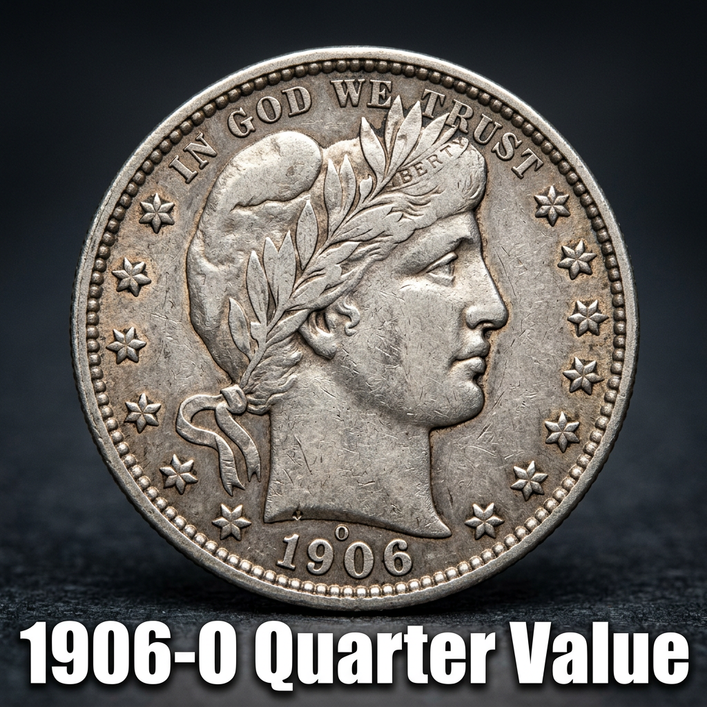 1906-O Barber Quarter Dollar Value What Collectors and Treasure Hunters Need to Know