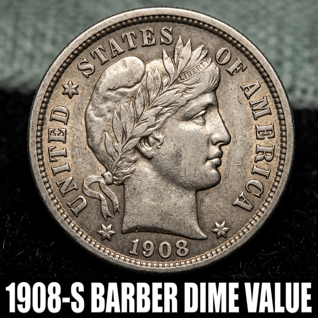 1908-S Barber Dime Value What It's Worth and Why Collectors Love It