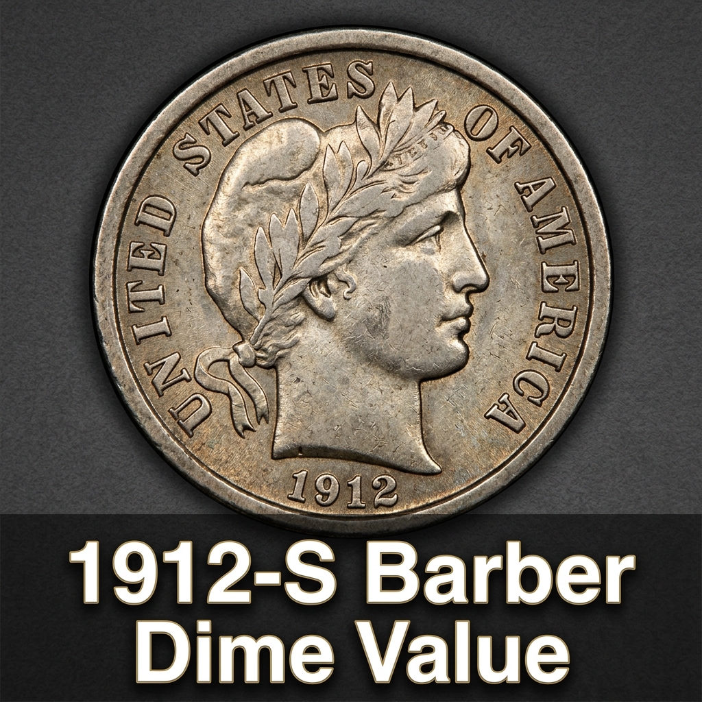 1912-S Barber Dime Value What It's Worth and Why Collectors Want It