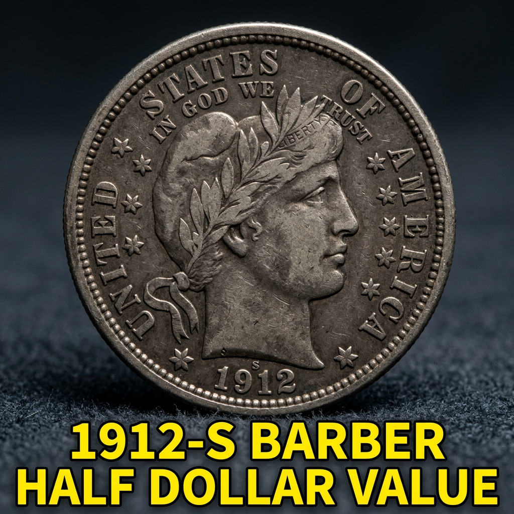 1912-S Barber Half Dollar Value and What Collectors Are Paying Today