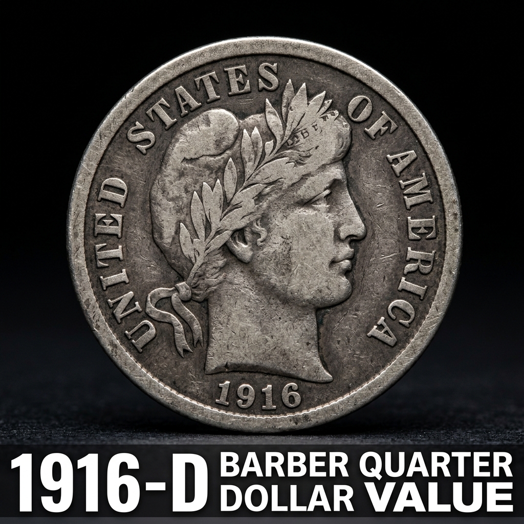 1916-D Barber Quarter Dollar Value and What Makes It So Special