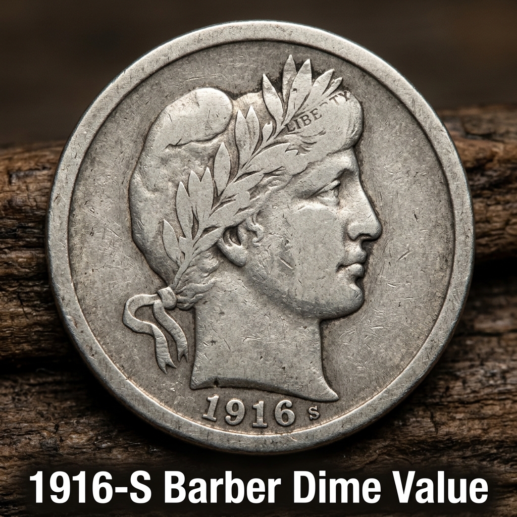 1916-S Barber Dime Value What Collectors Are Paying Today