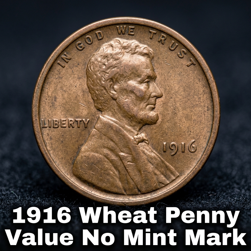 1916 Wheat Penny Value No Mint Mark What It's Really Worth Today