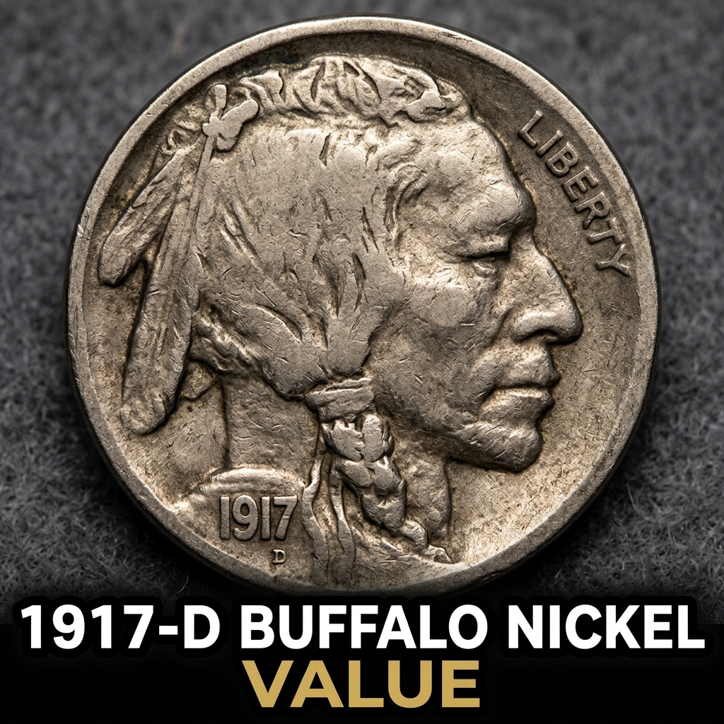 1917-D Buffalo Nickel Value What It's Worth and Why Collectors Care
