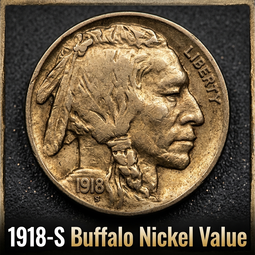 1918-S Buffalo Nickel Value and What Your Coin Could Be Worth Today