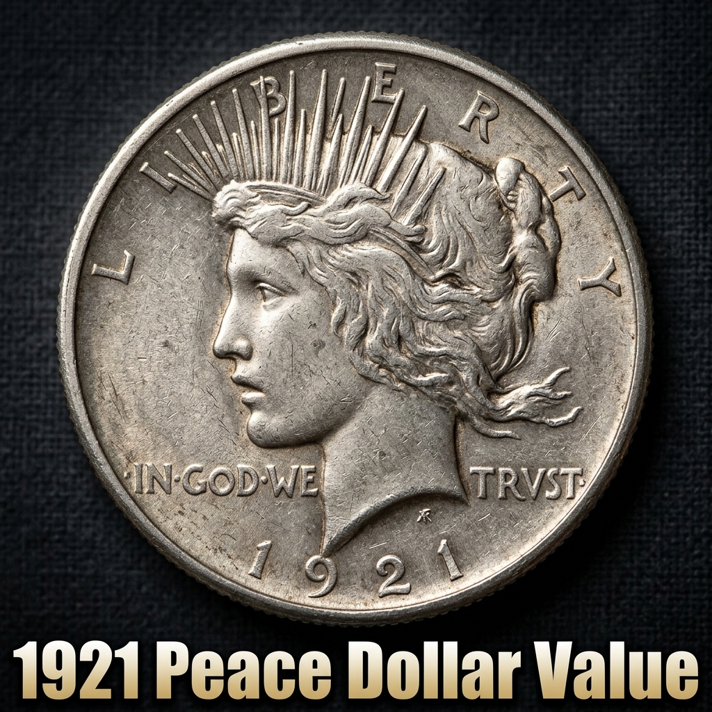 1921 Peace Dollar Value What Is This Rare Coin Worth Today