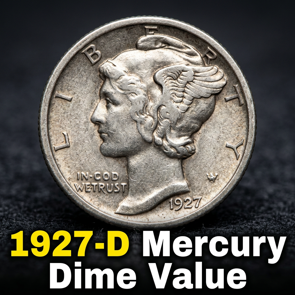 1927-D Mercury Dime Value What It's Really Worth Today
