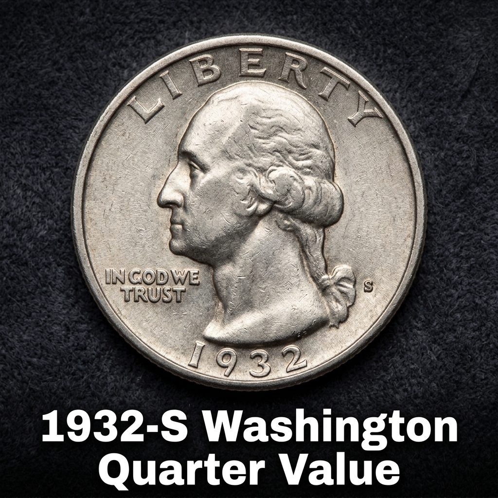 1932-S Washington Quarter Value Guide What This Rare Coin Is Actually Worth