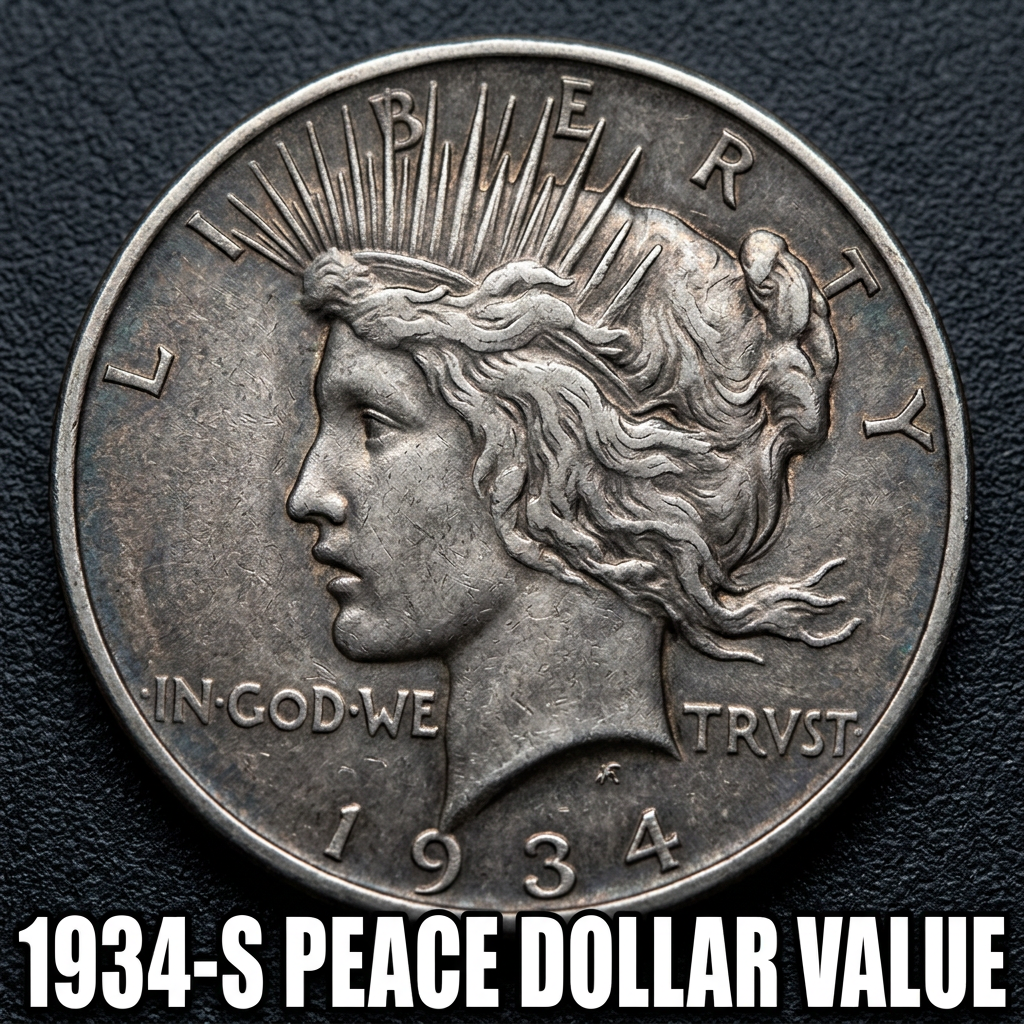 1934-S Peace Dollar Value What This San Francisco Rarity Is Worth Today