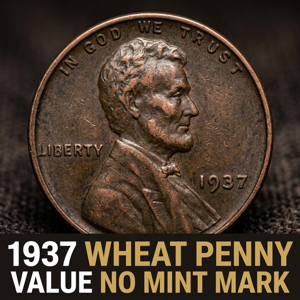 1937 Wheat Penny Value No Mint Mark What Is It Worth Today