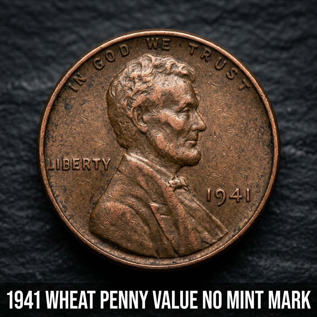1941 Wheat Penny Value No Mint Mark What It's Really Worth Today