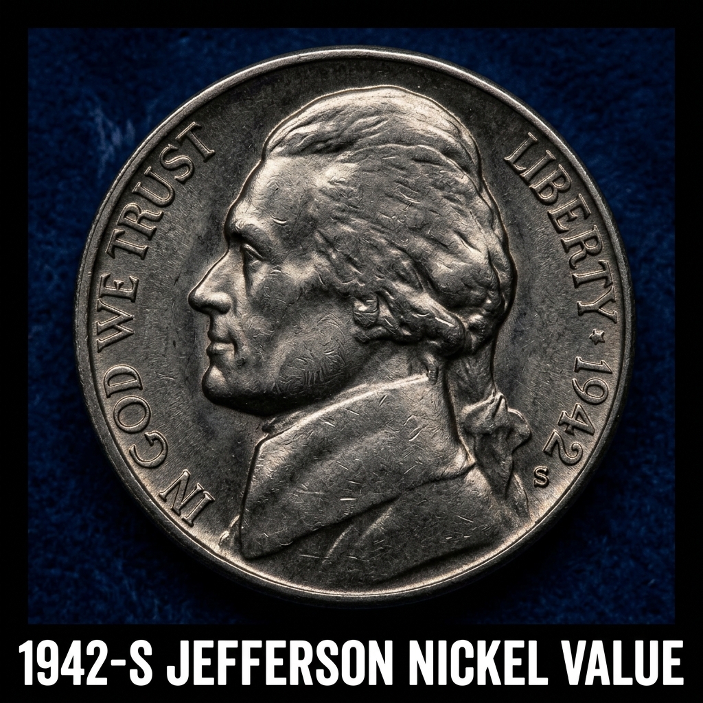 1942-S Jefferson Nickel Value What It's Worth and Why Collectors Care