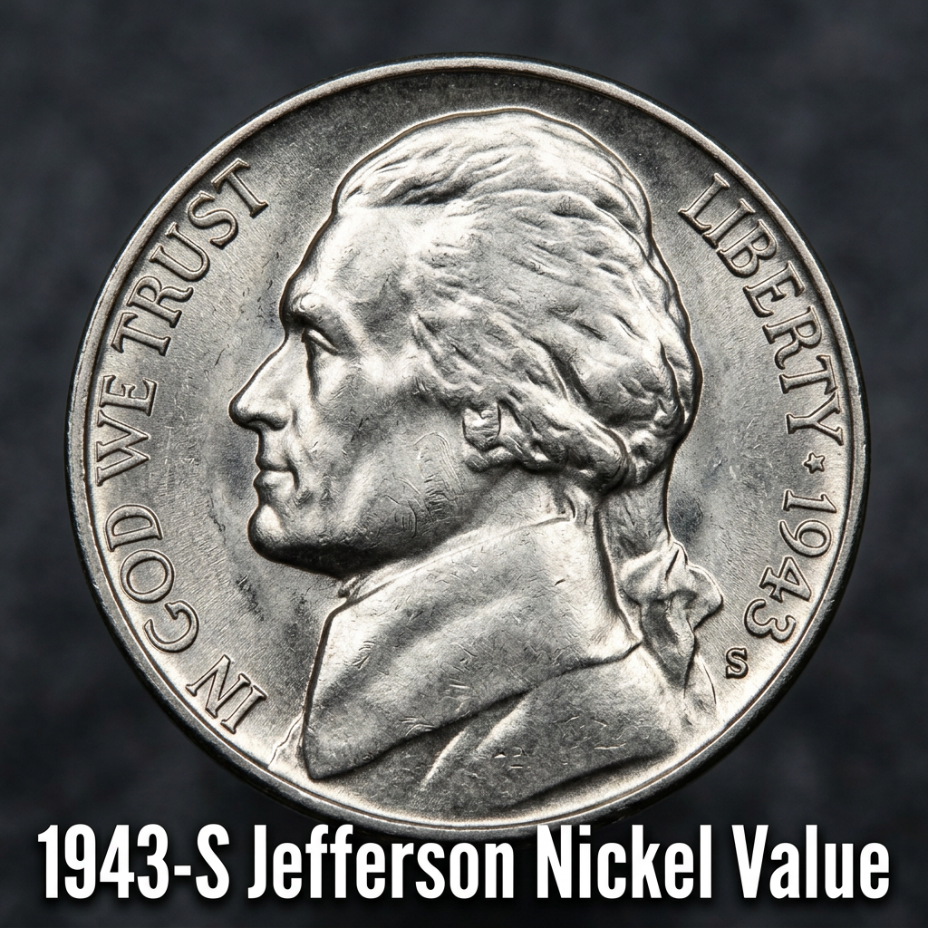 1943-S Jefferson Nickel Value and What It Could Be Worth Today
