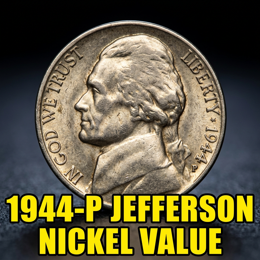 1944-P Jefferson Nickel Value What It's Worth and Why Collectors Care