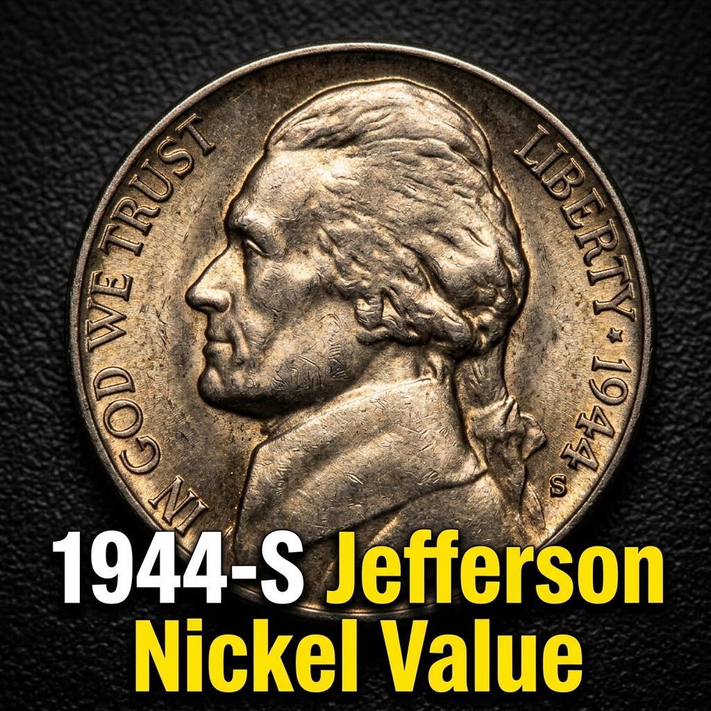 1944-S Jefferson Nickel Value What It's Worth and Why Collectors Care