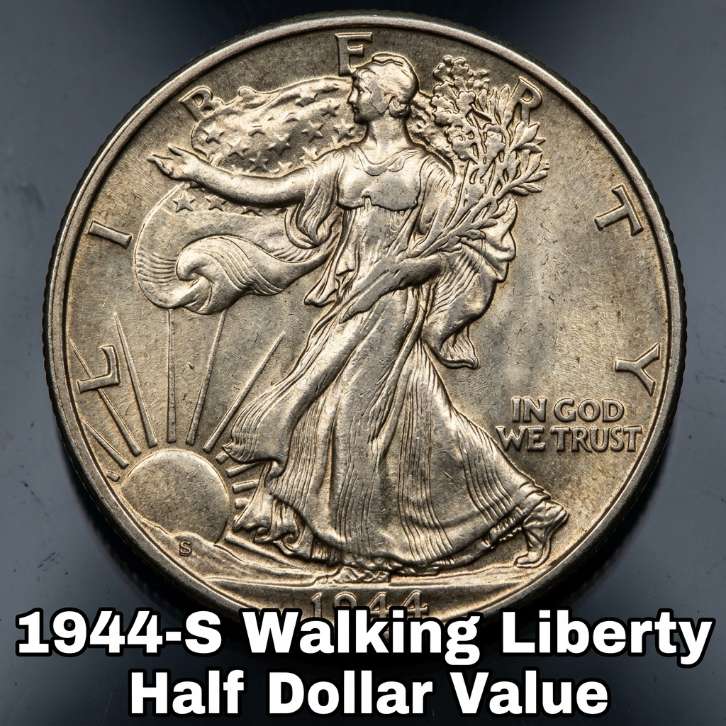 1944-S Walking Liberty Half Dollar Value and What It Could Mean for Your Collection