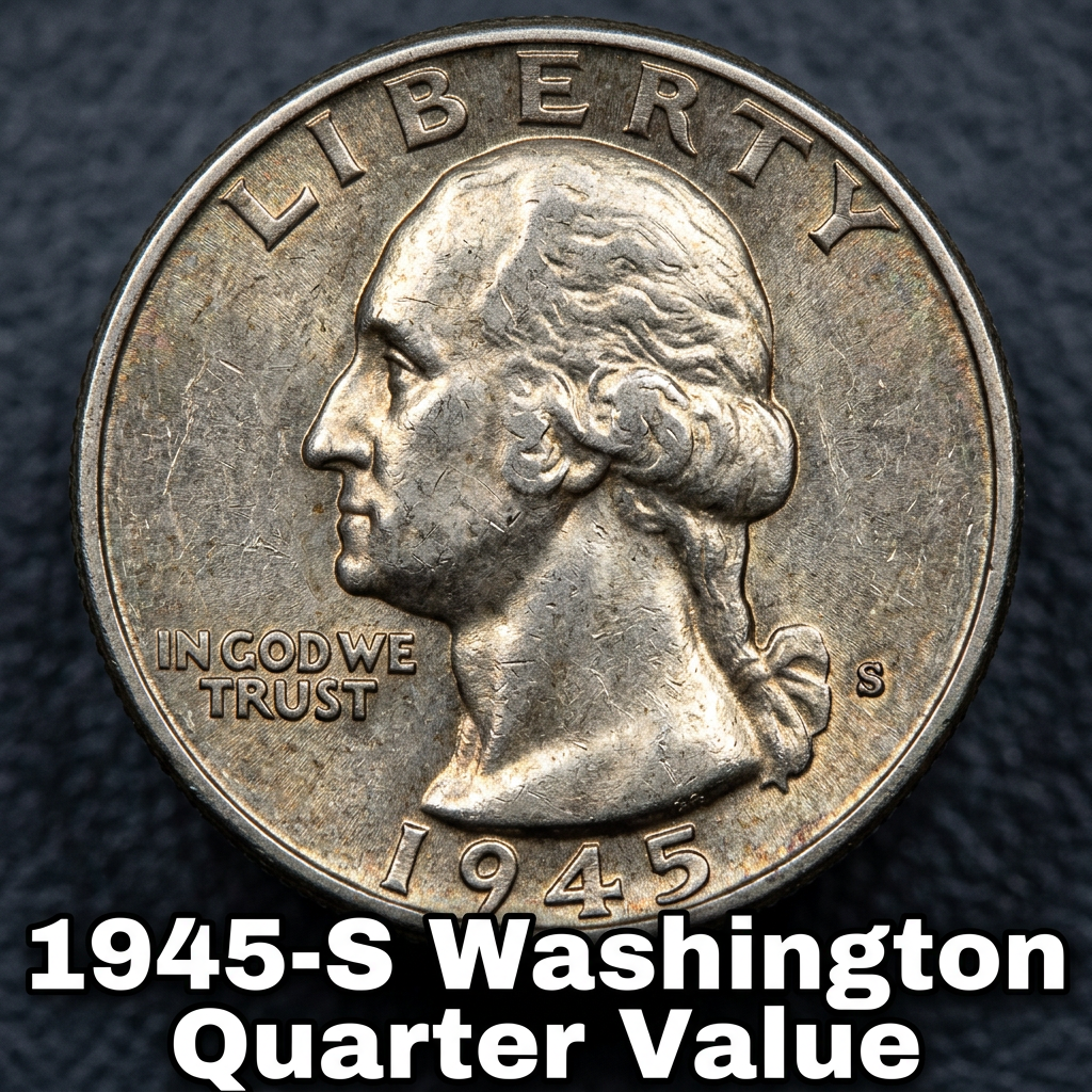 1945-S Washington Quarter Value Guide What This Silver Coin Is Worth Today