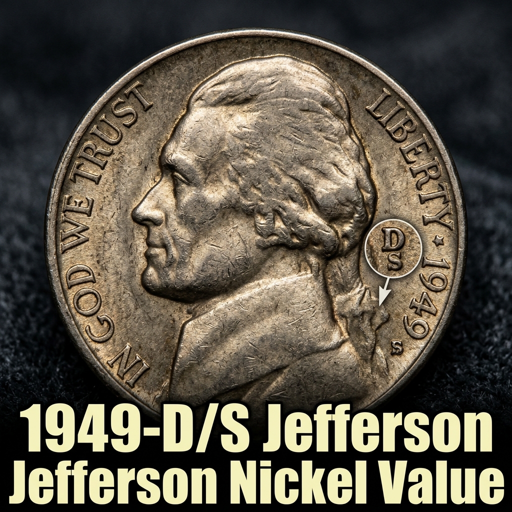 1949-D/S Jefferson Nickel Value and What Your Old Coin Is Worth Today