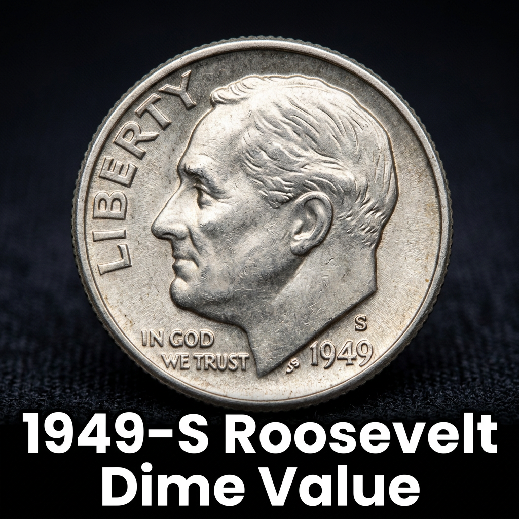 1949-S Roosevelt Dime Value What This San Francisco Mint Coin Is Really Worth