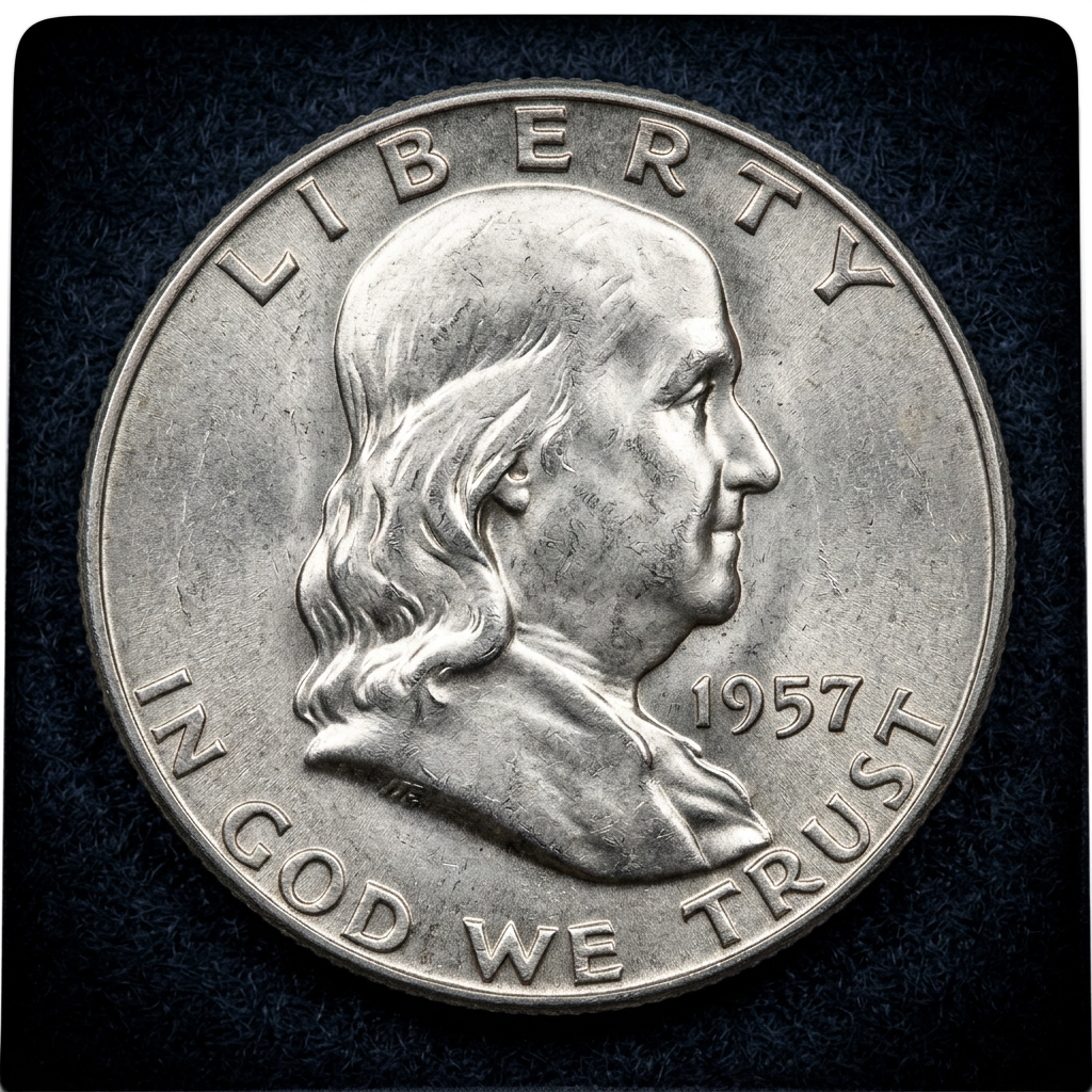 1957 Franklin Half Dollar Value What It's Really Worth Today