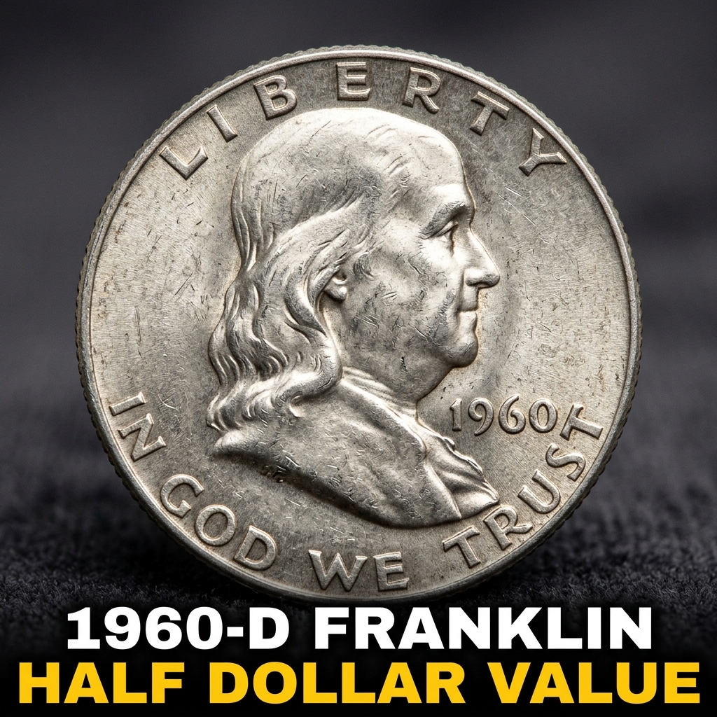1960-D Franklin Half Dollar Value Guide What This Denver Mint Coin Is Really Worth