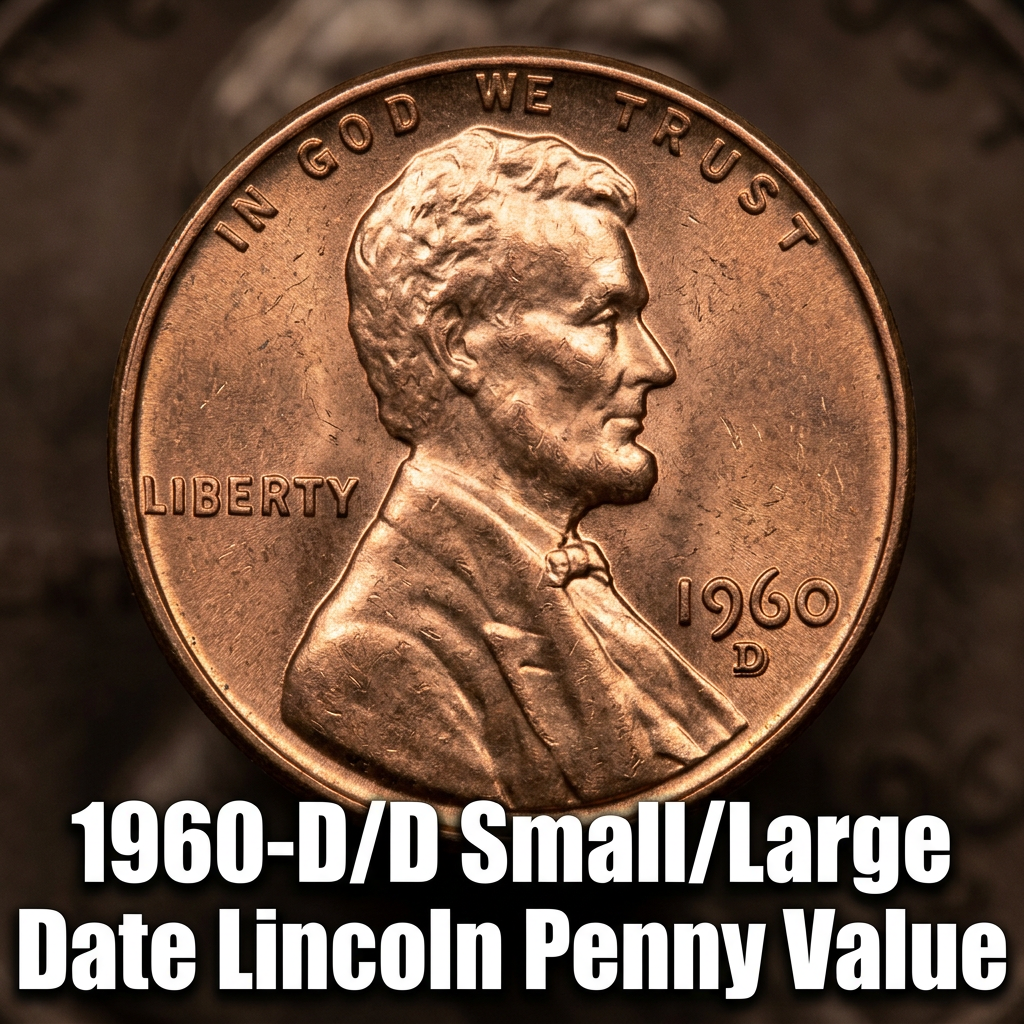 1960-D/D Small/Large Date Lincoln Penny Value Guide What Collectors and Treasure Hunters Need to Know