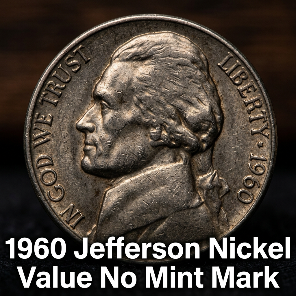 1960 Jefferson Nickel Value No Mint Mark What It's Worth and Why Collectors Care