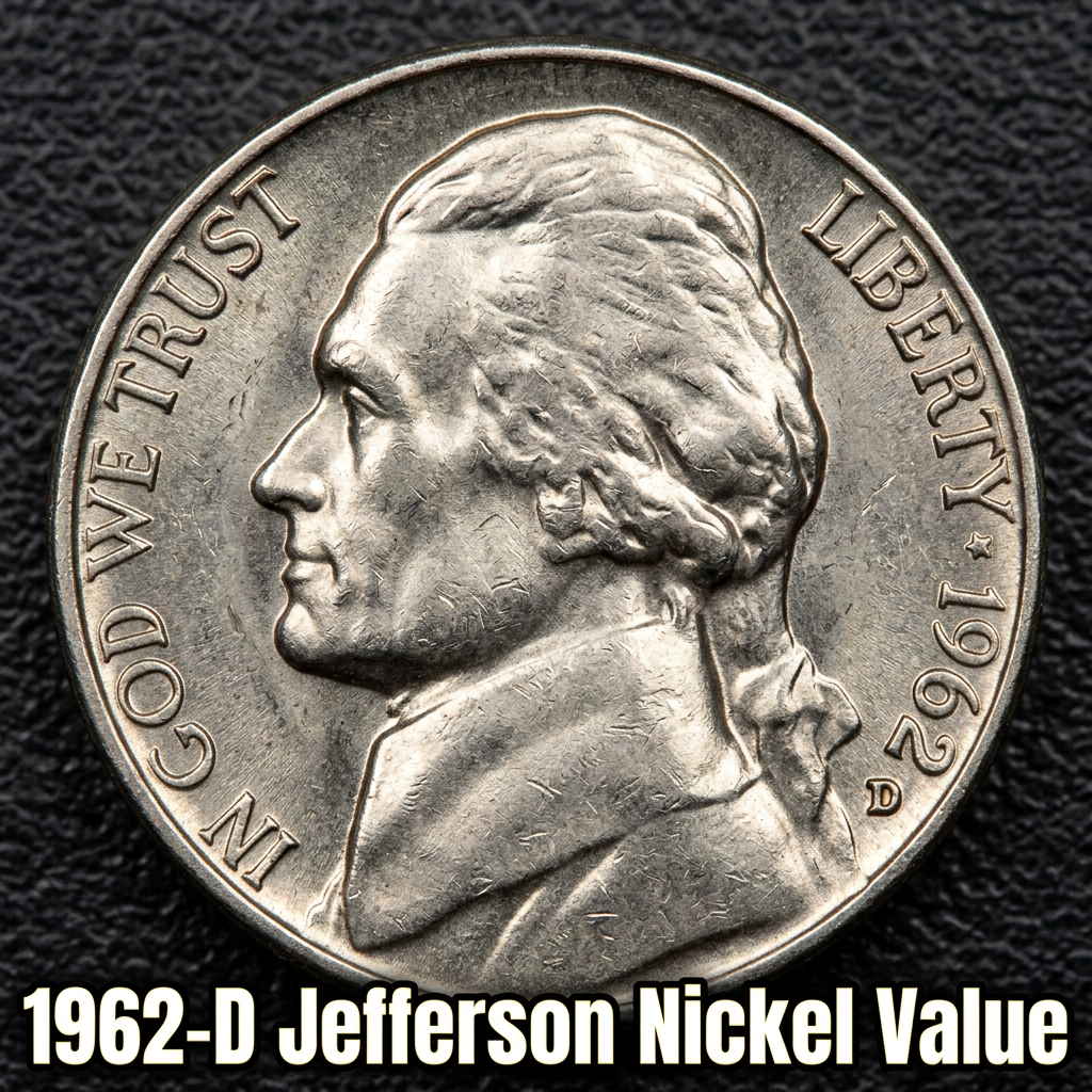 1962-D Jefferson Nickel Value How Much Is It Worth Today