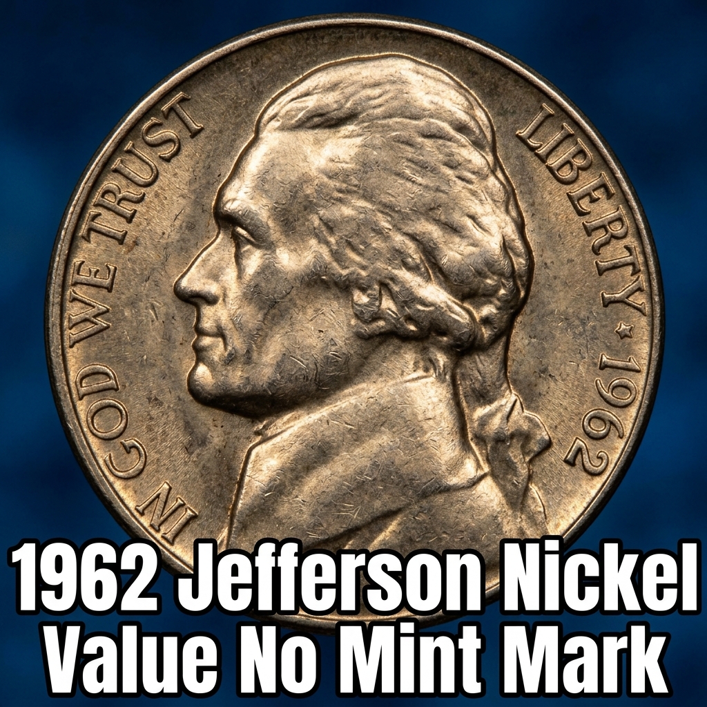 1962 Jefferson Nickel Value No Mint Mark — What It's Really Worth Today