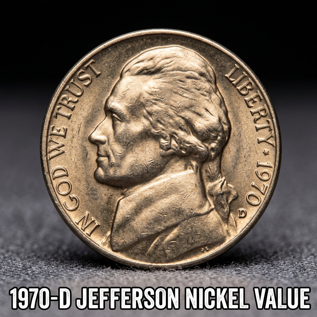 1970-D Jefferson Nickel Value Guide What It's Worth and Why It Matters