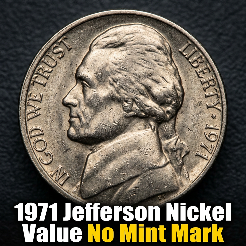 1971 Jefferson Nickel Value No Mint Mark — What Is It Worth Today