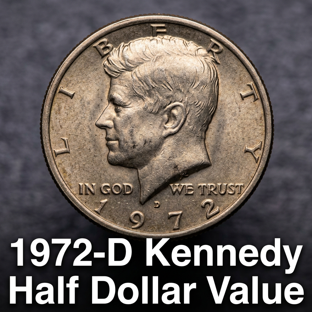 1972-D Kennedy Half Dollar Value and What Your Coin Could Be Worth Today