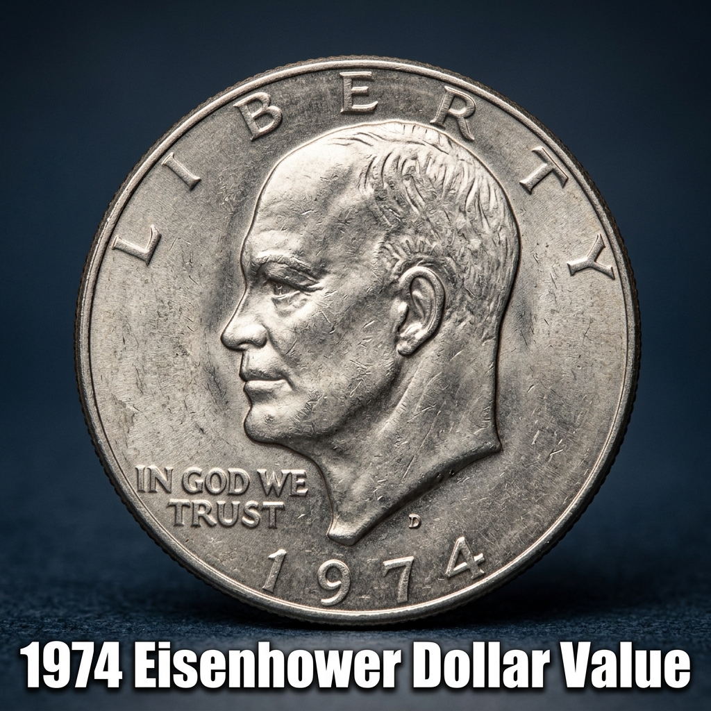 1974 Eisenhower Dollar Value How Much Is It Worth Today