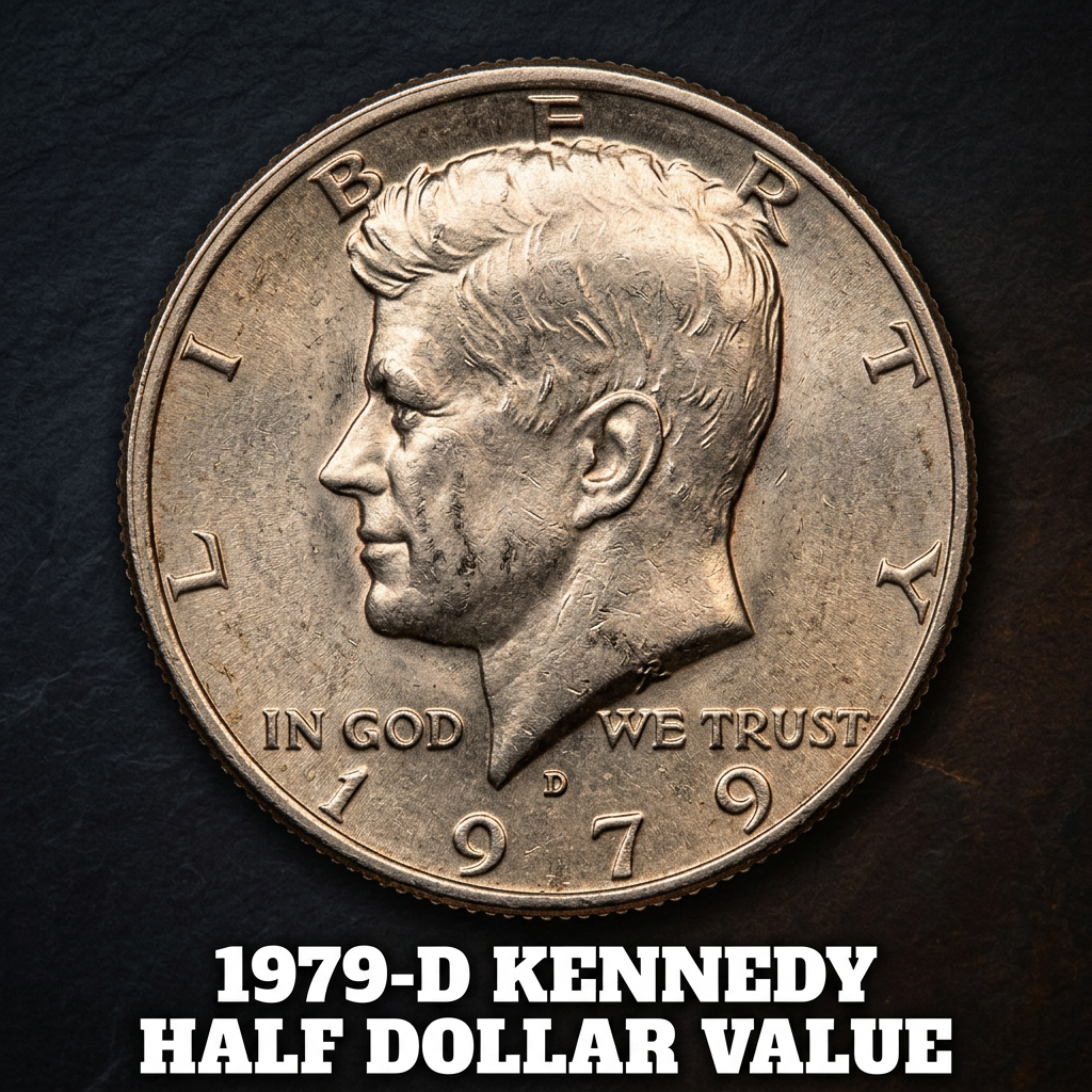 1979-D Kennedy Half Dollar Value and What It's Worth Today