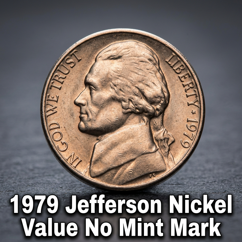 1979 Jefferson Nickel Value No Mint Mark What It's Really Worth Today