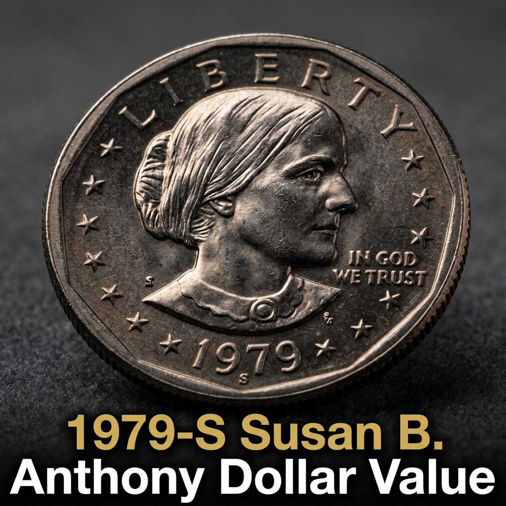 1979-S Susan B. Anthony Dollar Value What It's Really Worth Today