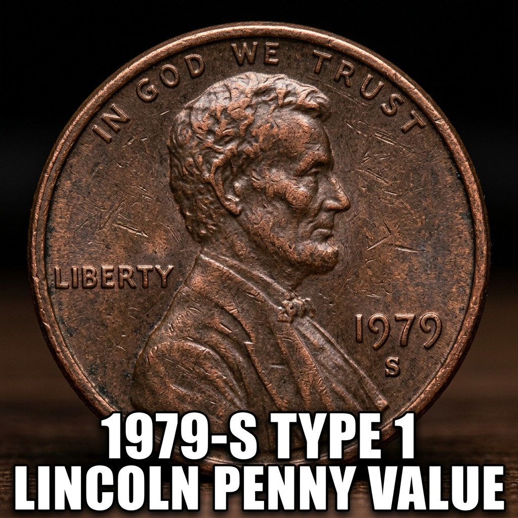 1979-S Type 1 Lincoln Penny Value and What It Could Be Worth Today