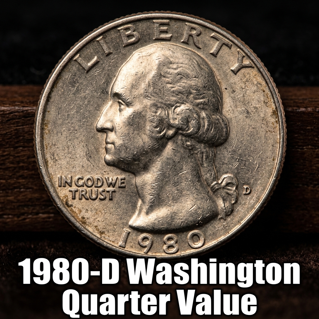 1980-D Washington Quarter Value What Is It Worth and Should You Keep It