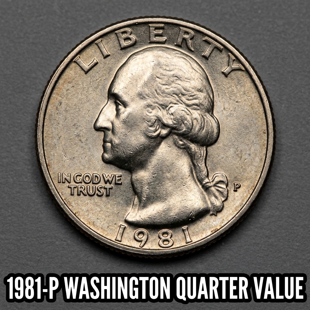 1981-P Washington Quarter Value What Is It Worth and Should You Keep It
