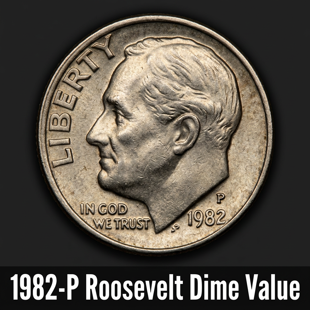 1982-P Roosevelt Dime Value: What Your Old Dime Could Be Worth Today