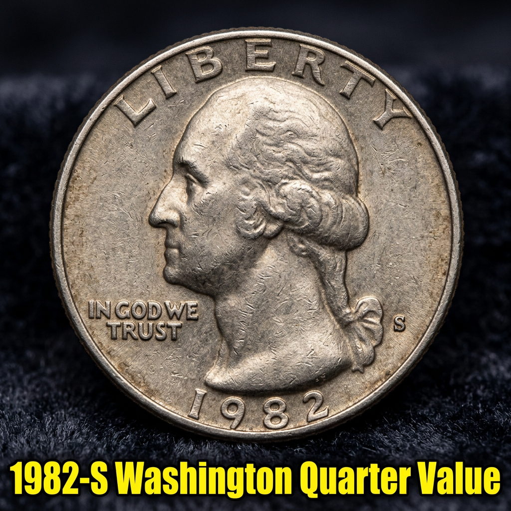 1982-S Washington Quarter Value What It's Really Worth and Why Collectors Care