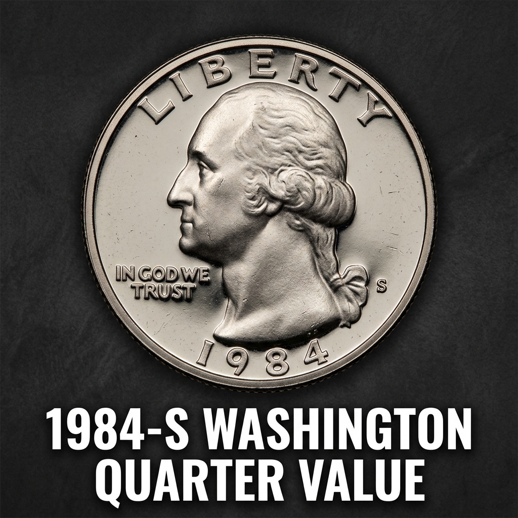 1984-S Washington Quarter Value What It's Really Worth and Why Collectors Care