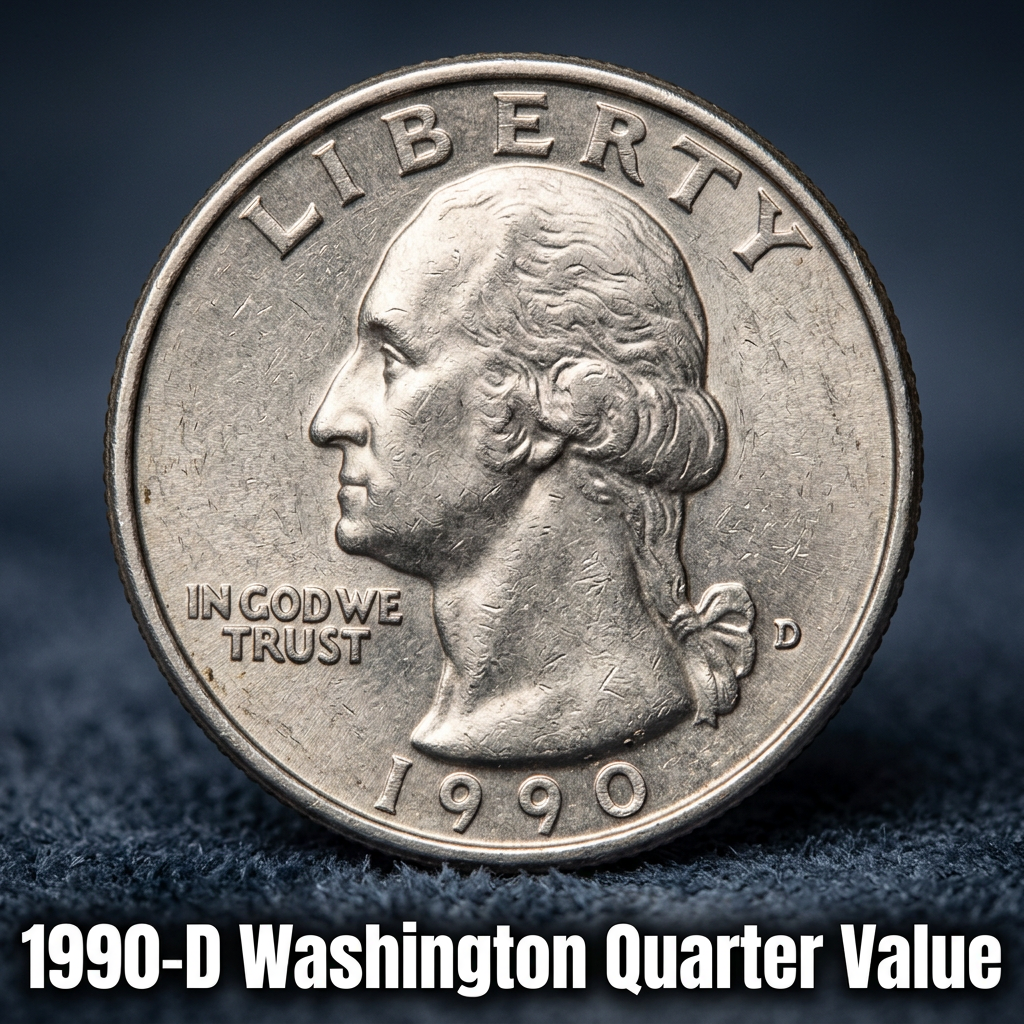 1990-D Washington Quarter Value What It's Worth and Why Collectors Care