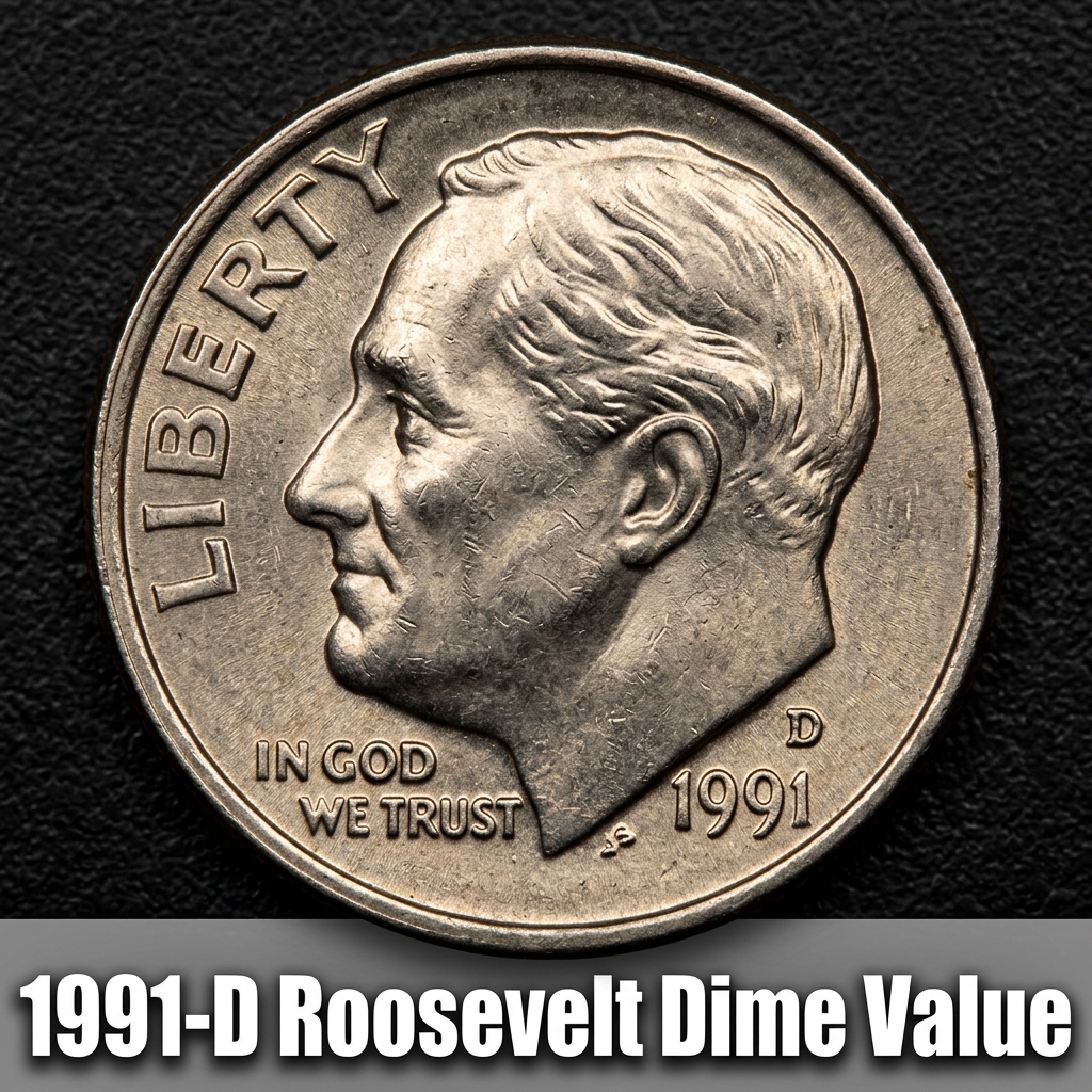 1991-D Roosevelt Dime Value — What It's Actually Worth and Why