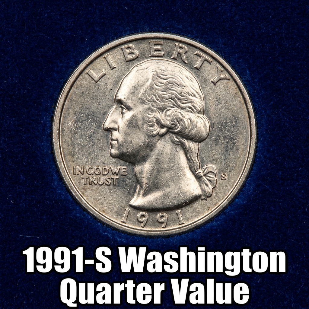 1991-S Washington Quarter Value What It's Worth and Why Collectors Care